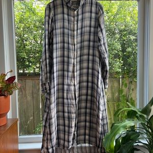 Cp shades buttoned long dress